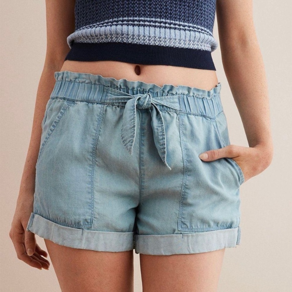 Like New Aerie High Waisted Camp Shorts